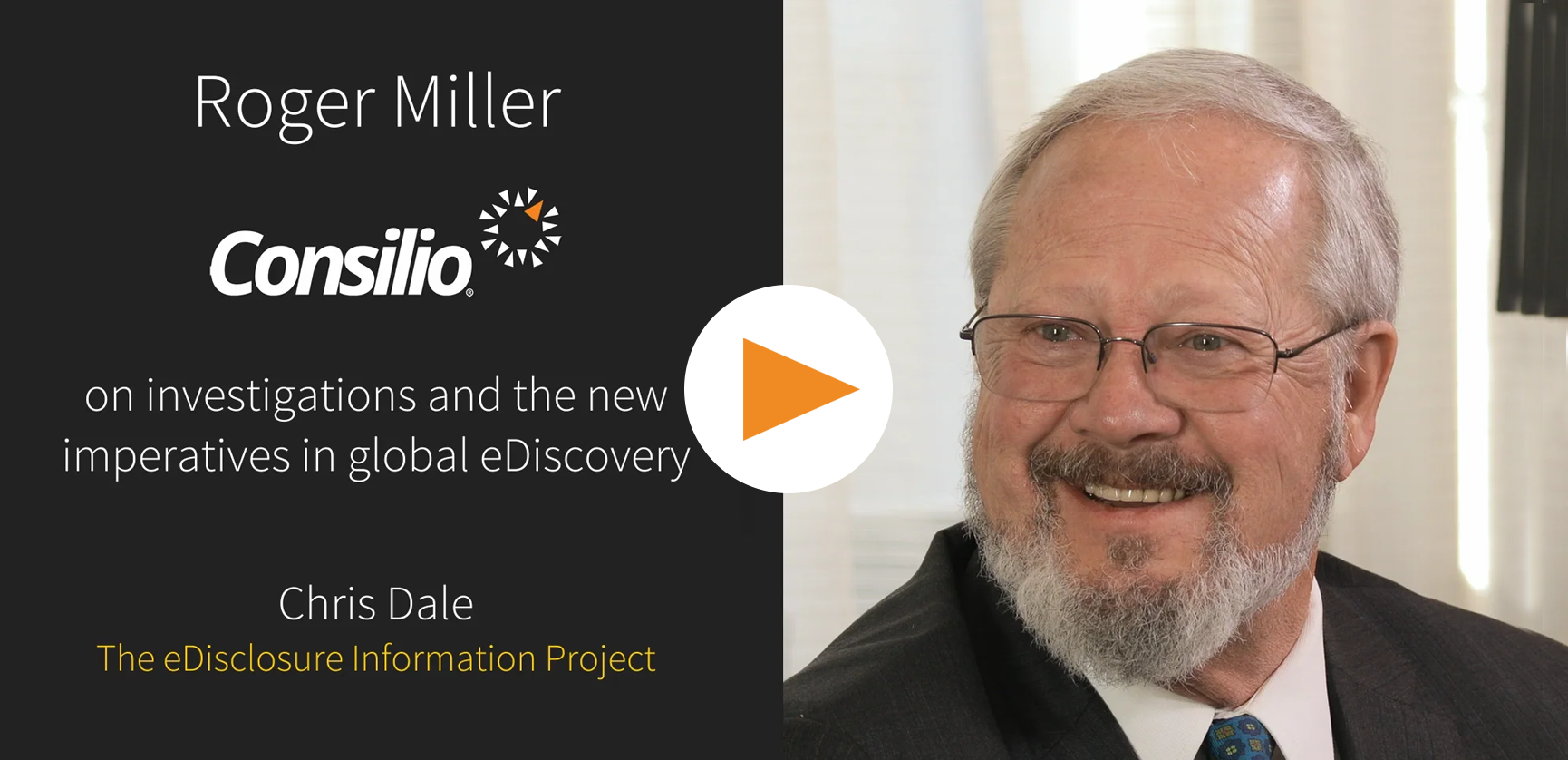 Roger Miller - Investigations and the new imperatives in global eDiscovery Video Cover